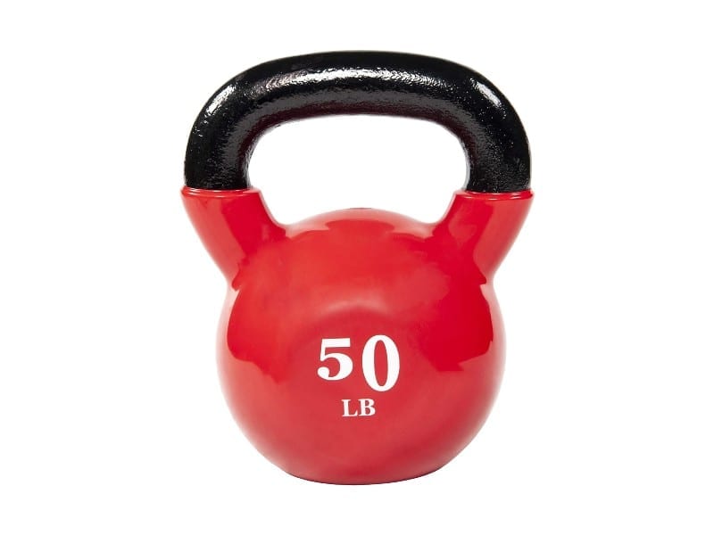 Everyday-Essentials-All-Purpose-Color-Vinyl-Coated-Kettlebell